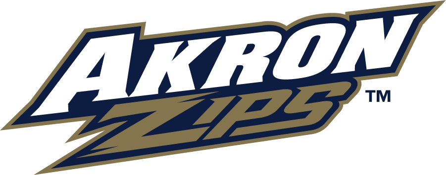 Akron Zips 2008-2018 Wordmark Logo t shirts iron on transfers